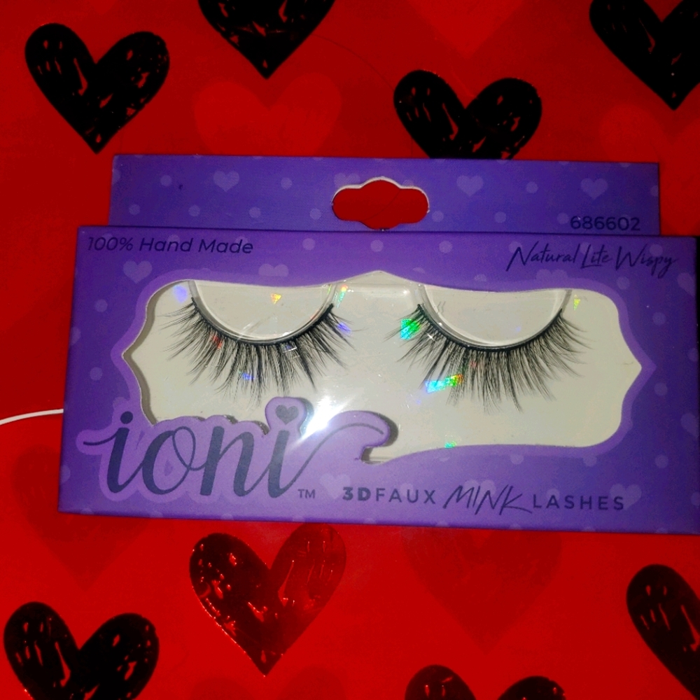 Ioni 3D Faux Mink Lashes Natural Lite Wispy